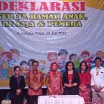 Deklarasi Gereja Ramah Anak GKE Menjadi Sarana Pemenuhan dan Perlindungan Hak Anak di Kalteng