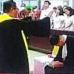 Pendeta Adryada Dominggu STh Ditahbiskan Pimpin Gereja Toraja Palangka Raya