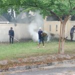 Tingkatkan Kebersamaan, SPB GKE Palangka Ajak Warga Jamaat Bersihkan Lingkungan Gereja